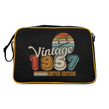 1957 - Retro Bag - black/gold - Back