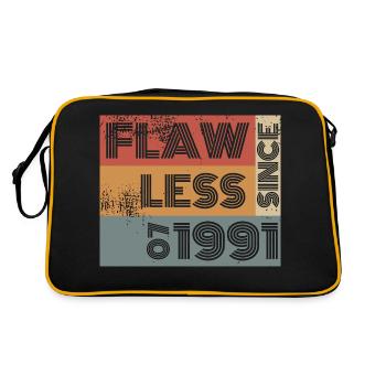 33. Anniversaire sans faille depuis 07/1991 - Sac Retro - noir/or - Dos