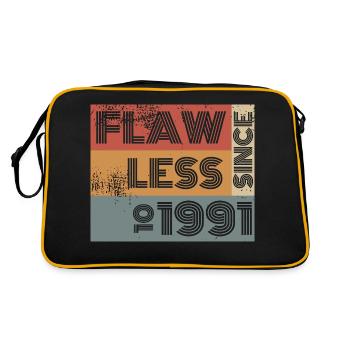 33. Anniversaire Sans défaut depuis 10/1991 - Sac Retro - noir/or - Dos