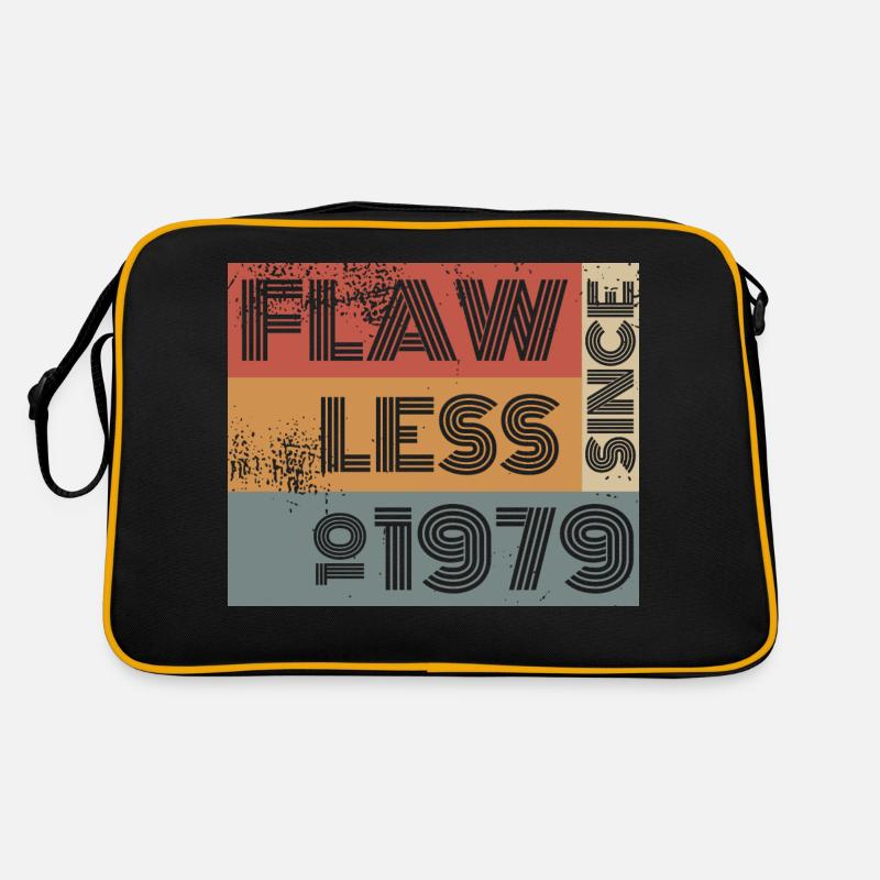 45th Birthday Flawless since 10/1979 Retro Bag