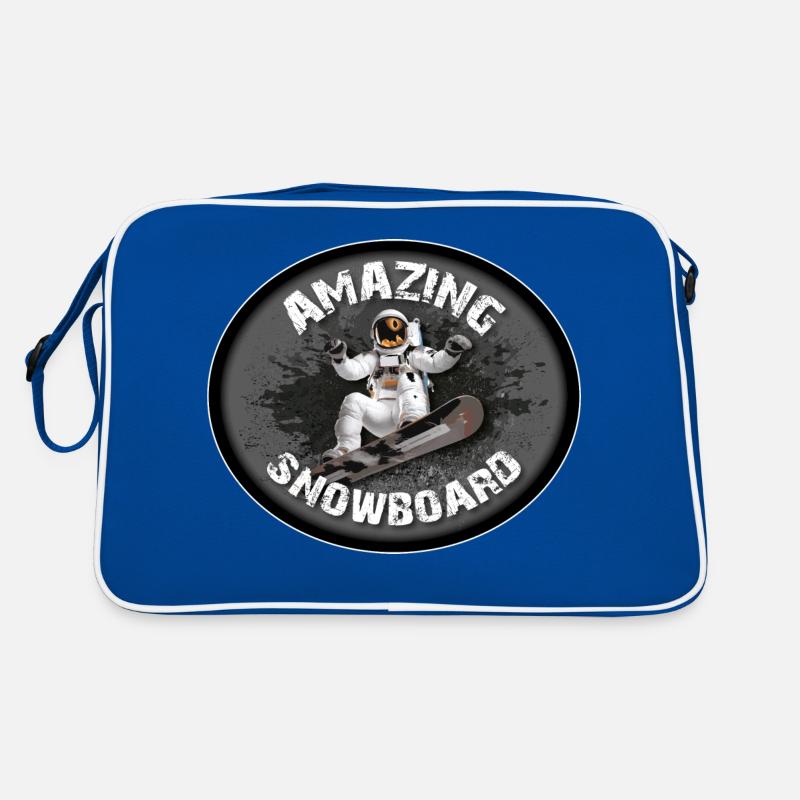 FANTASTISCHES SNOWBOARD Retro Tasche