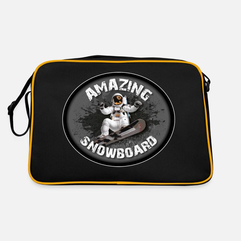 FANTASTISCHES SNOWBOARD Retro Tasche