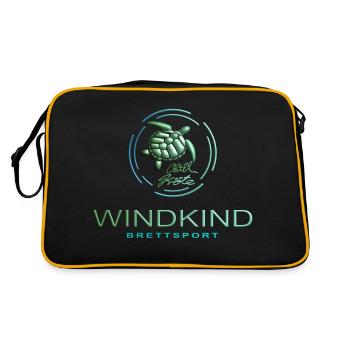 Chill toad - Retro Bag - black/gold - Back
