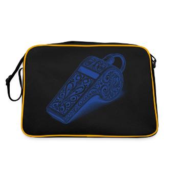 Siffler - Sac Retro - noir/or - Dos