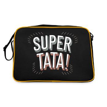 Super tata - Sac Retro - noir/or - Dos