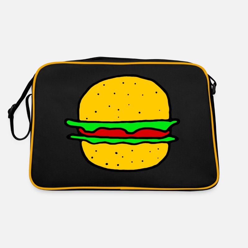 Great hamburger Retro Bag