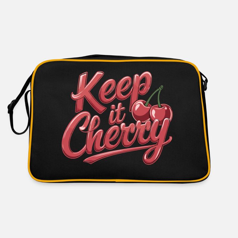 Keep It Cherry Cherries for a Cherry Fan Retro Bag