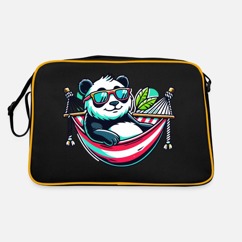 Panda Retro Tasche