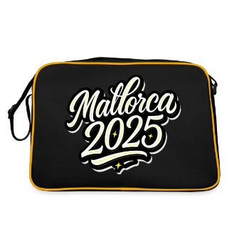 Majorque 2025 - Sac Retro - noir/or - Dos