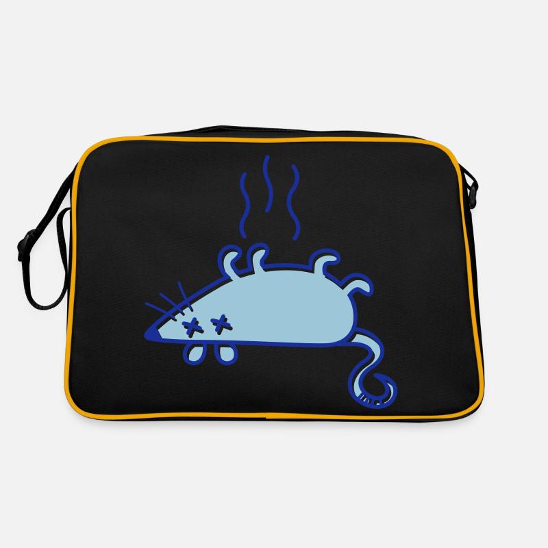 A dead mouse Retro Bag