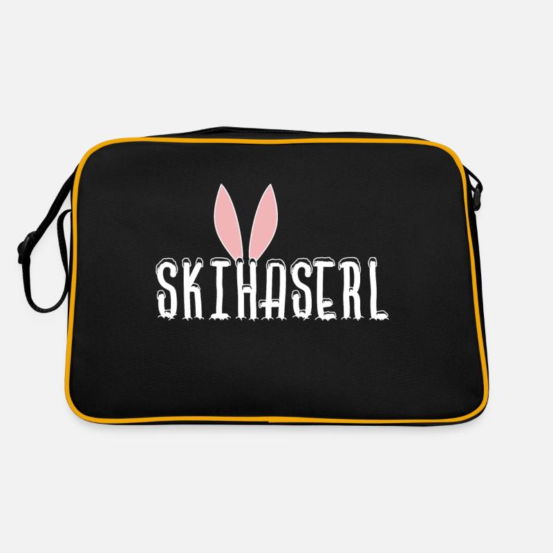 Lapin de ski Lapin de ski avec oreilles Sac Retro