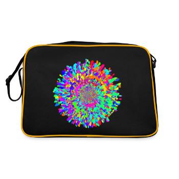 Splish Splash - Retro Bag - black/gold - Back