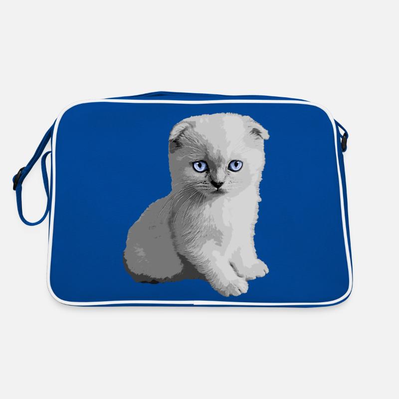 Süßes Kitty Kätzchen Retro Tasche