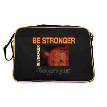 Solar storm central star - Retro Bag - black/gold - Back