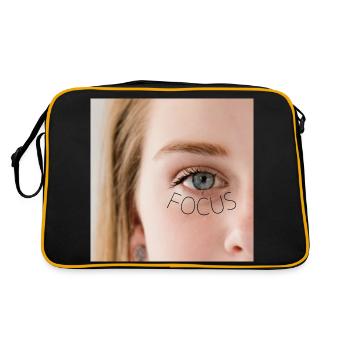Focus girl - Sac Retro - noir/or - Dos