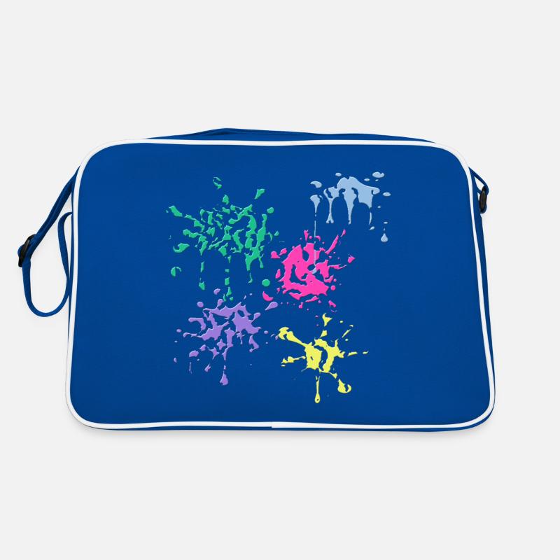 Taches de couleur Sac Retro