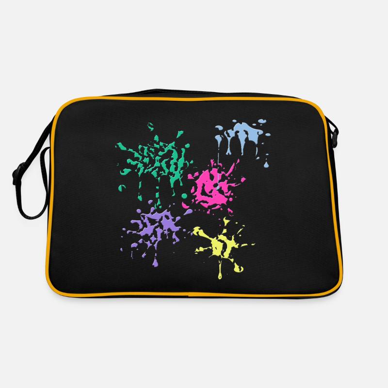 Taches de couleur Sac Retro