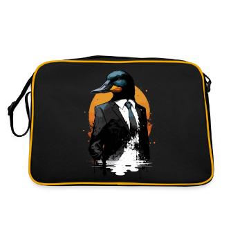 Duck - Retro Bag - black/gold - Back