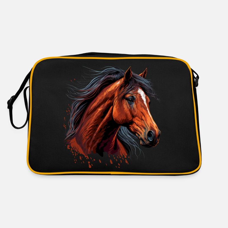Visage de cheval Sac Retro