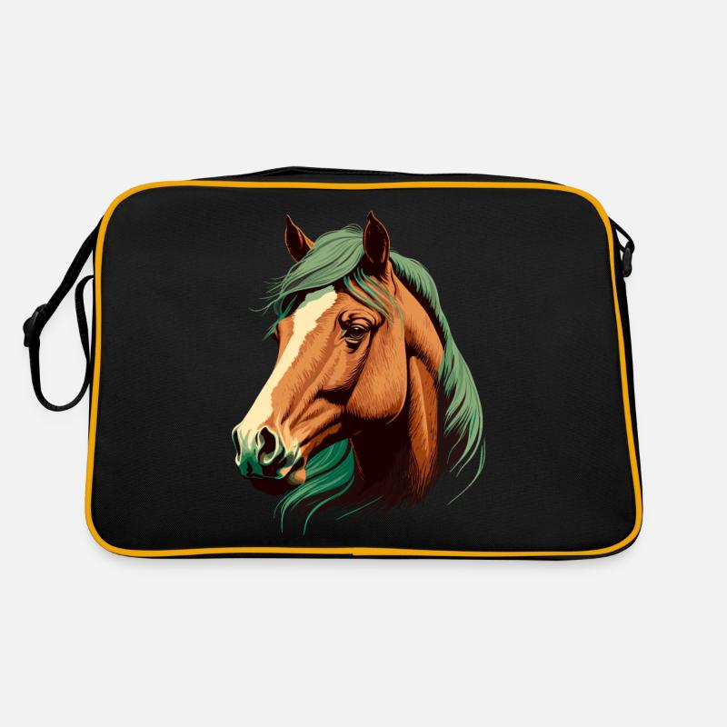 Schöne Stute Retro Tasche