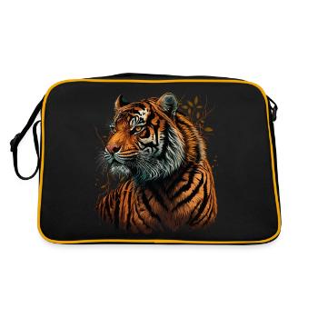Tigre Tigre - Sac Retro - noir/or - Dos