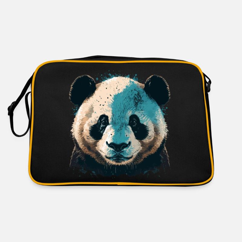 Cadeau Panda Sac Retro
