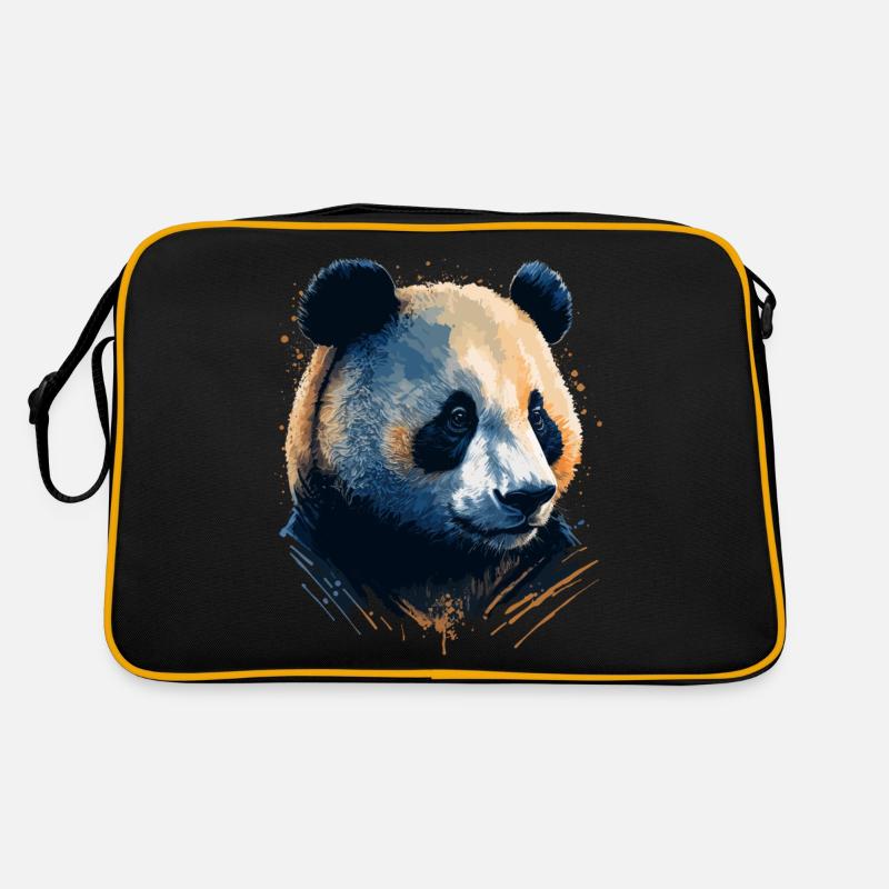 Idée cadeau Panda Bear Sac Retro