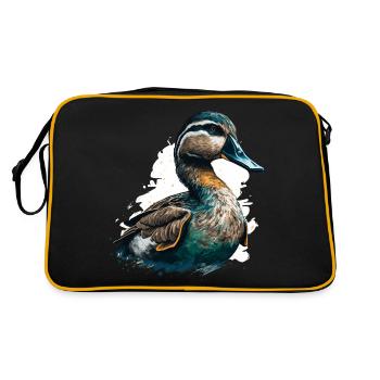 My Duck is Your Duck - Retro Bag - black/gold - Back