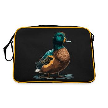 Propriétaire de canard - Sac Retro - noir/or - Dos