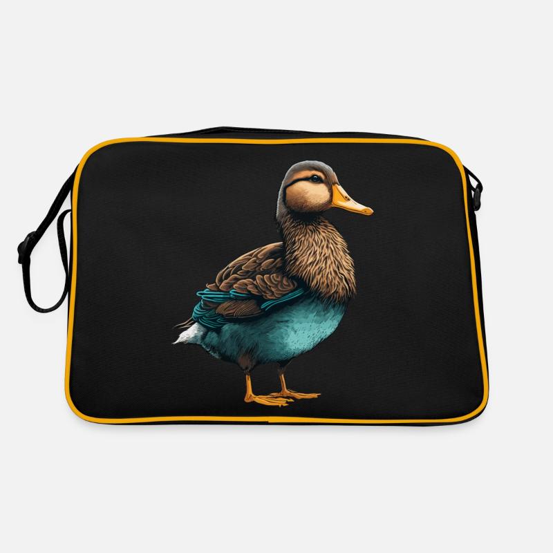 Ducks are Birds Retro Bag