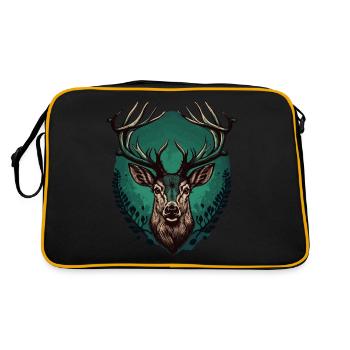 Bouquin - Sac Retro - noir/or - Dos
