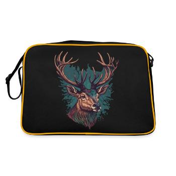 Caribou - Sac Retro - noir/or - Dos