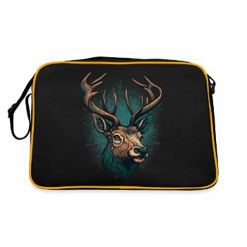 Chasseur de boucs - Sac Retro - noir/or - Dos