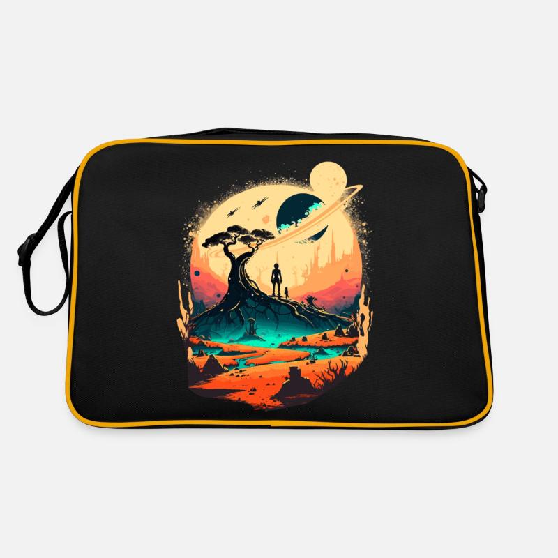 sweet alien Retro Bag