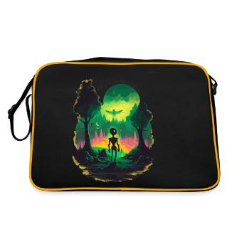 Cadeaux - Sac Retro - noir/or - Dos