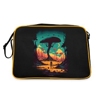 esthétique - Sac Retro - noir/or - Dos