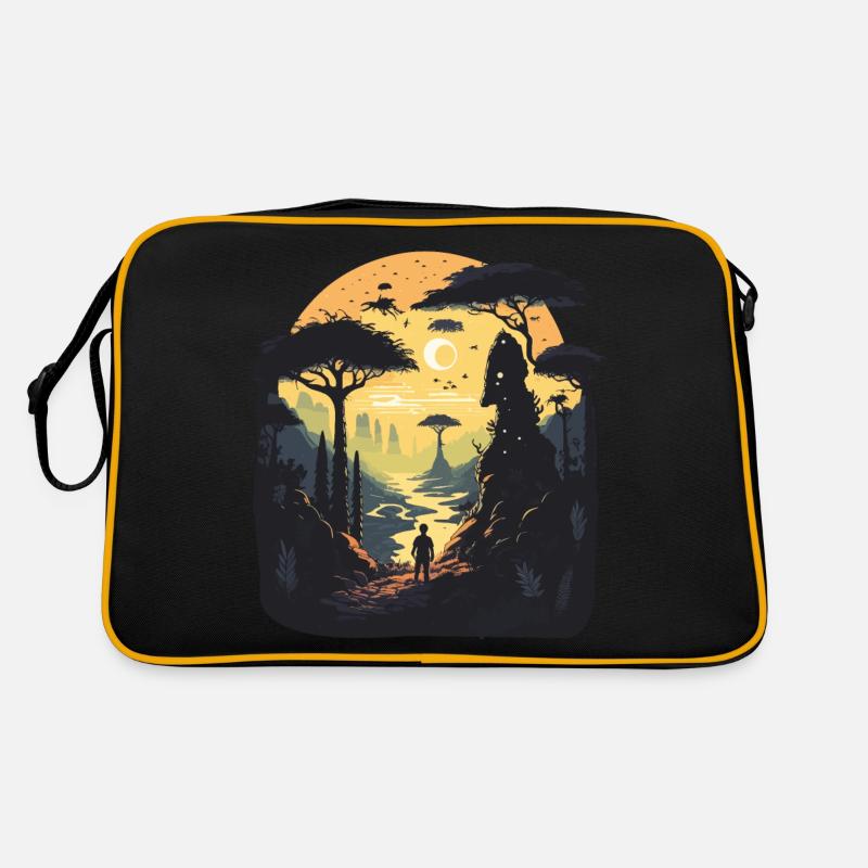Stadt Retro Tasche