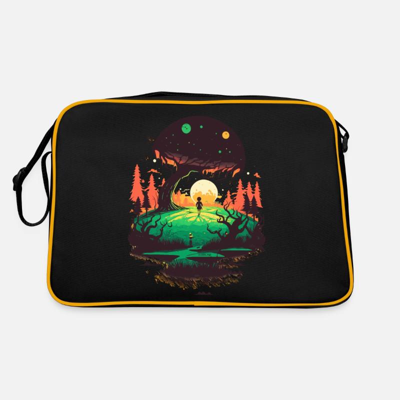 Explorateur extraterrestre Sac Retro