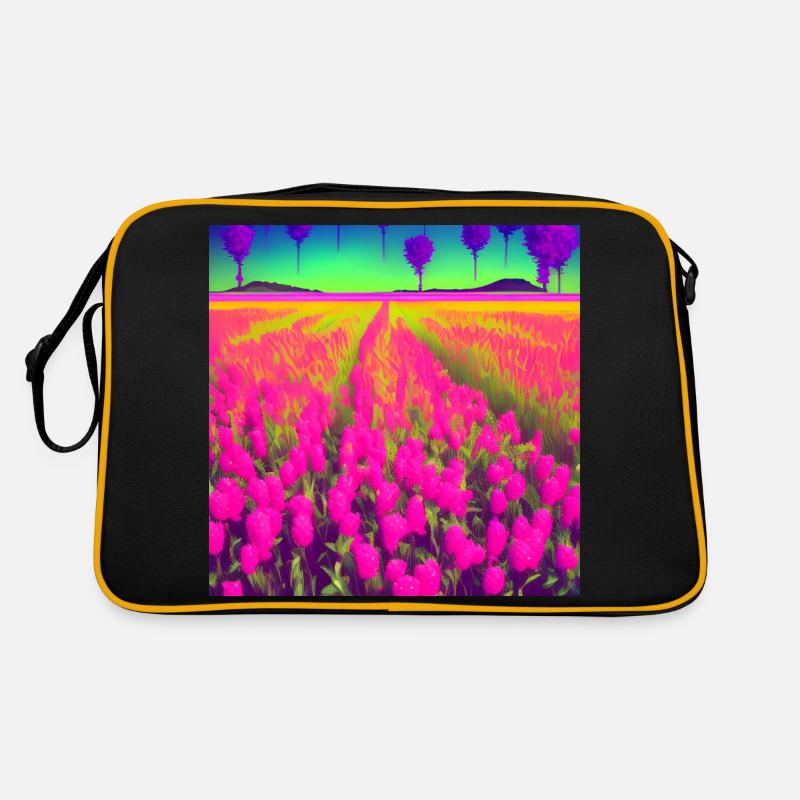 Fleurs hippies pour des idées d’excursions Sac Retro