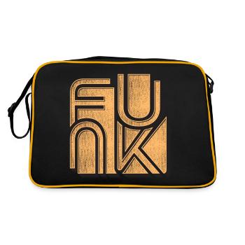 Funk Music - Retro Bag - black/gold - Back