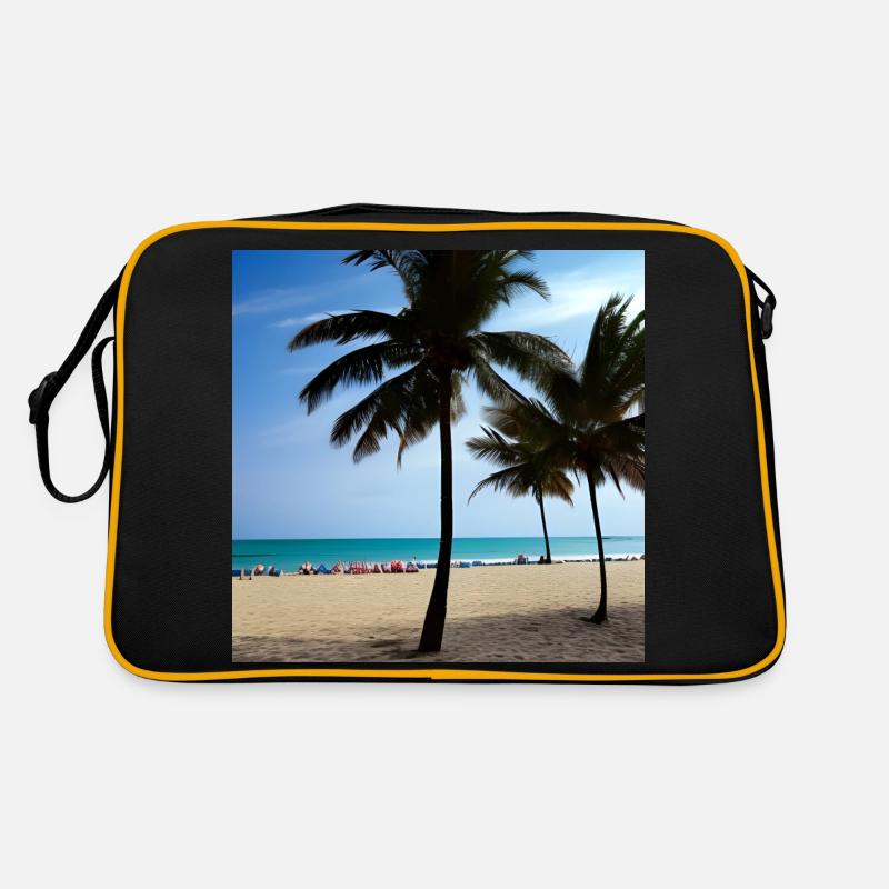 C’est l’heure d’une plage de vacances Sac Retro