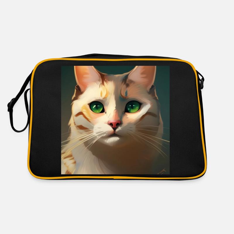 Chat mignon Sac Retro
