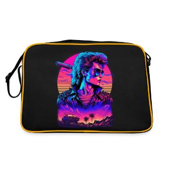 Retro Sunrise - Sac Retro - noir/or - Dos