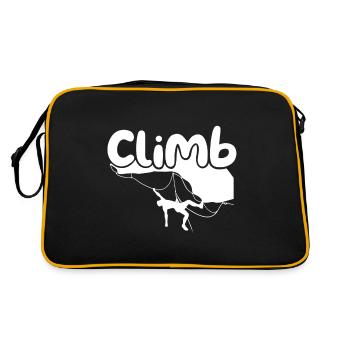 Climb escalade art - Sac Retro - noir/or - Dos