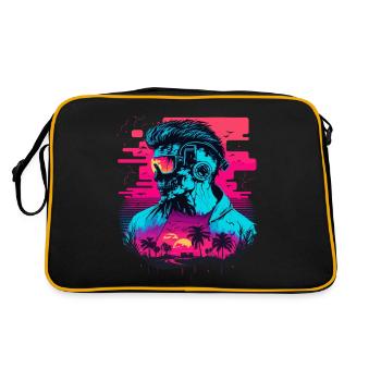 Future Funk - Retro Bag - black/gold - Back