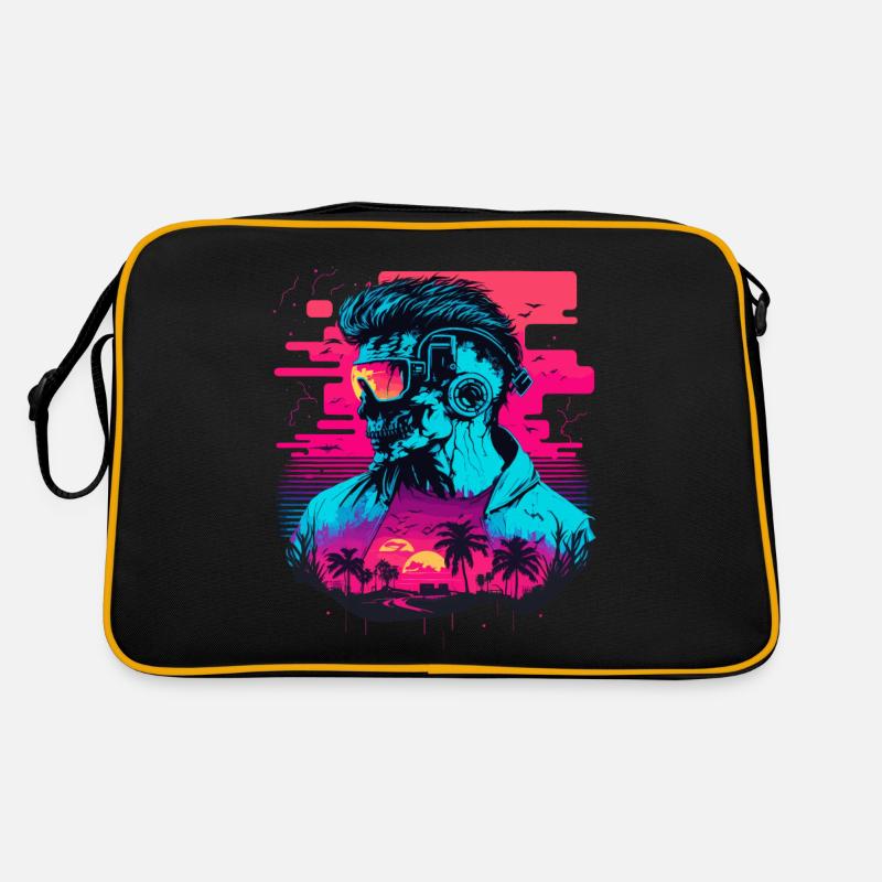 Funk der Zukunft Retro Tasche
