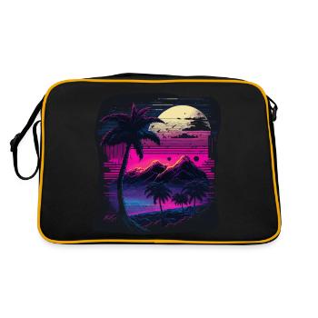 Lever du soleil - Sac Retro - noir/or - Dos