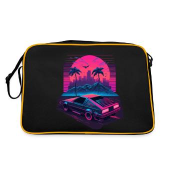 Retro Art - Retro Bag - black/gold - Back