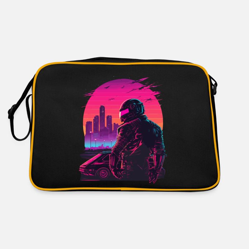 Retro Rennen Retro Tasche