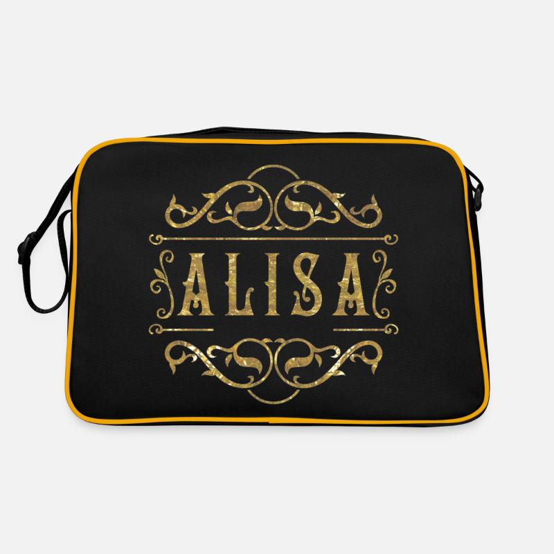 Alisa gold Retro Bag